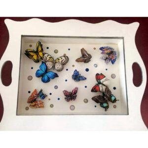 Kelebekler Rolyef Tablo